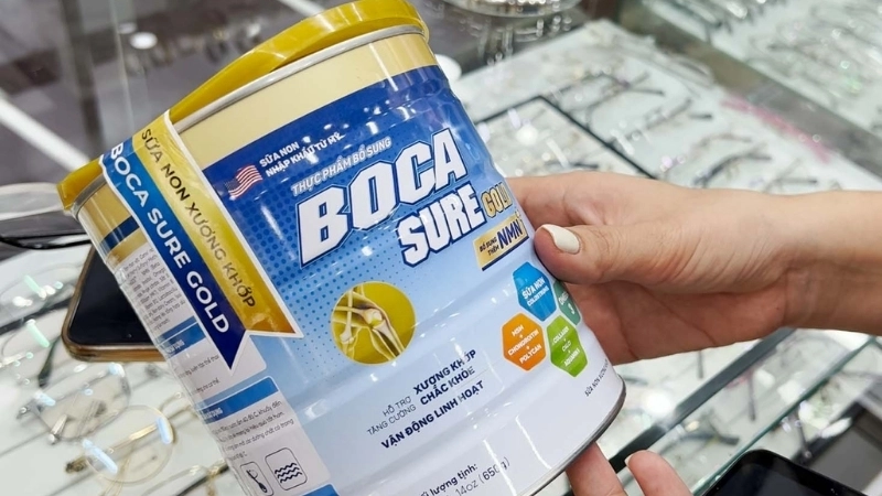 Bao bì sữa thật có chất lượng in ấn sắc nét, tem chống hàng giả rõ ràng 
