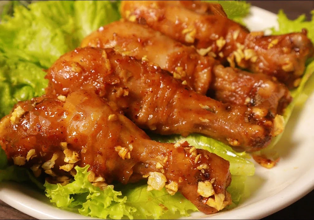 Gọi liền đĩa gà chỉ chiên nước mắm ăn là ghiền ở đảo