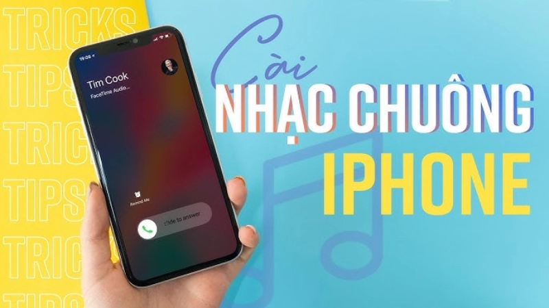 Cách cài nhạc chuông điện thoại iPhone