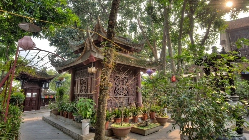Không gian tâm linh rộng lớn, yên bình giữa lòng Hà Nội