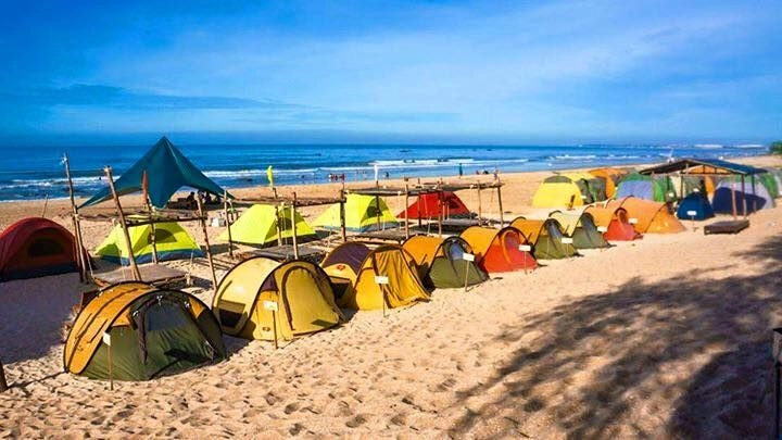 Trải nghiệm cực chill cắm trại sát biển