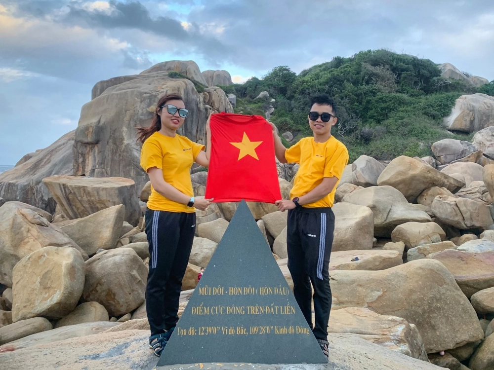 Check-in cực chất tại Mũi Đôi Đầm Môn