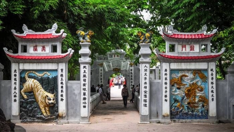 Lịch sử xây dựng đền Ngọc Sơn
