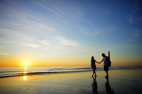 Thả hồn theo gió dạo phố biển buổi chiều tà