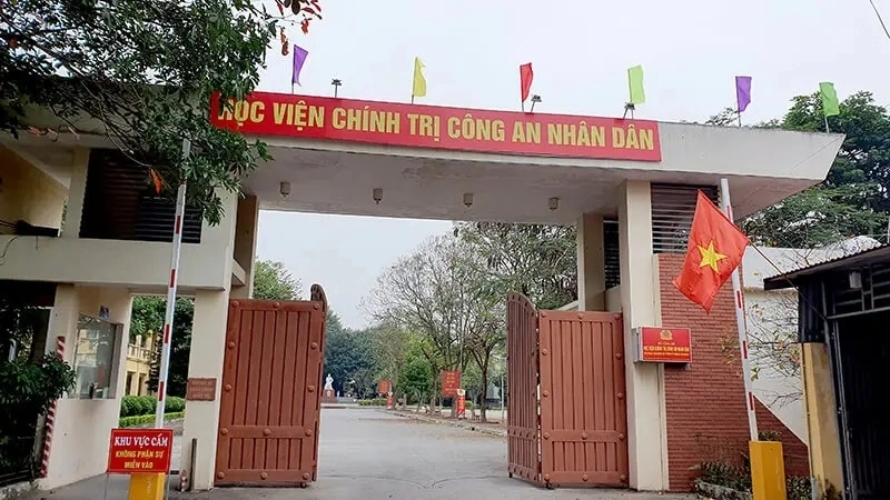 Học viện Chính trị Công an Nhân dân không phải đóng học phí