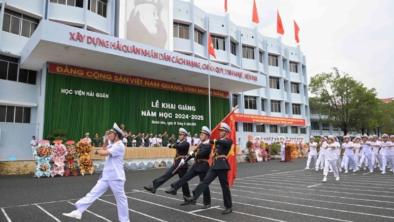 Học viện Hải quân xét tuyển 2025