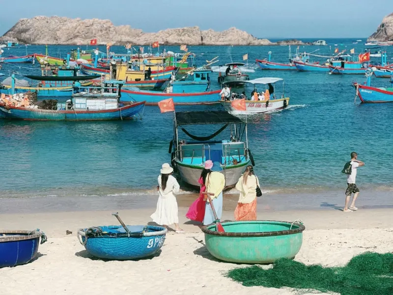 Trải nghiệm thực tế ghé thăm làng chài nhơn hải mộc mạc