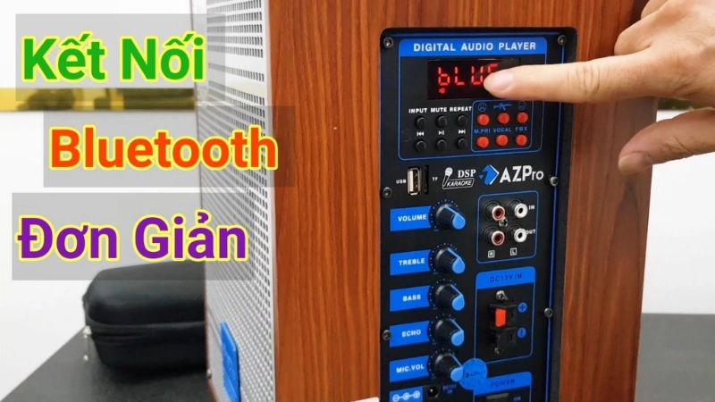 Hướng dẫn cách kết nối Bluetooth với loa kéo
