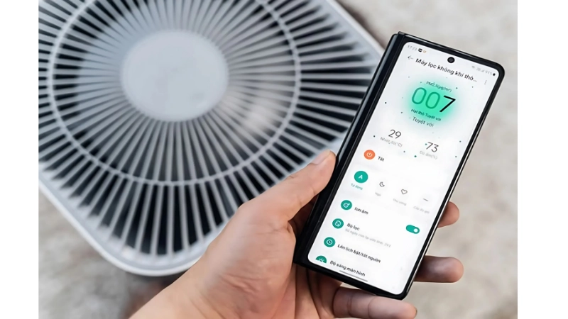 Hướng dẫn chi tiết cách kết nối máy lọc không khí Xiaomi với điện thoại