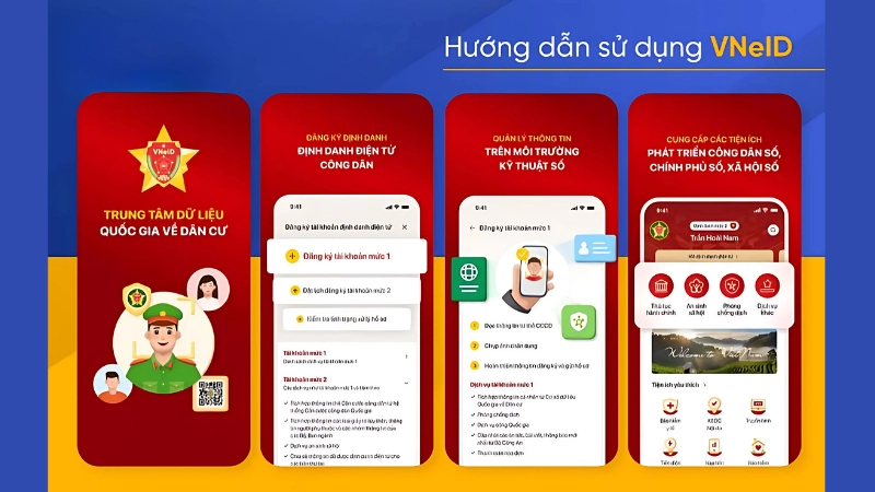 Hướng dẫn đăng ký VNeID trên điện thoại
