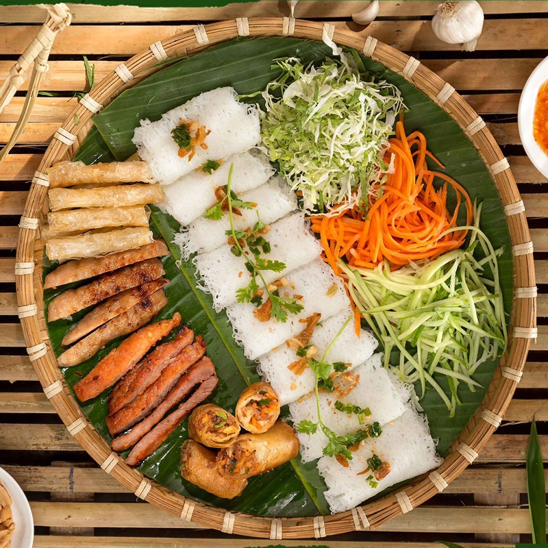 Mê mẩn hương vị Bánh hỏi thịt nướng
