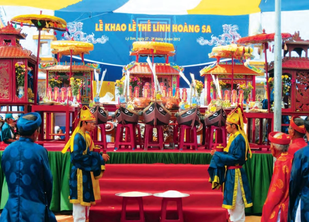 Tưởng nhớ qua lễ khao lề thế lính Hoàng Sa