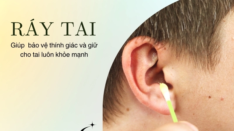  Ráy tai của bạn là một phần quan trọng để bảo vệ thính giác và giữ cho tai luôn khỏe mạnh