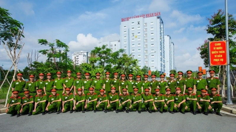 Trường Đại học Cảnh sát Nhân dân tuyển sinh