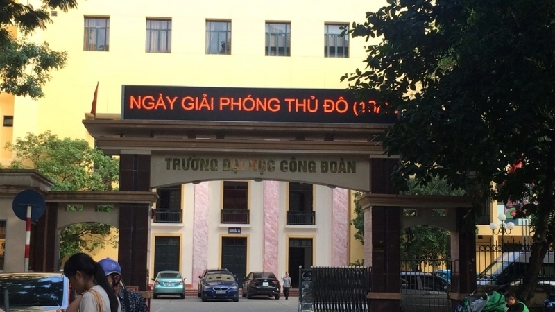 Trường Đại học Công đoàn tuyển sinh