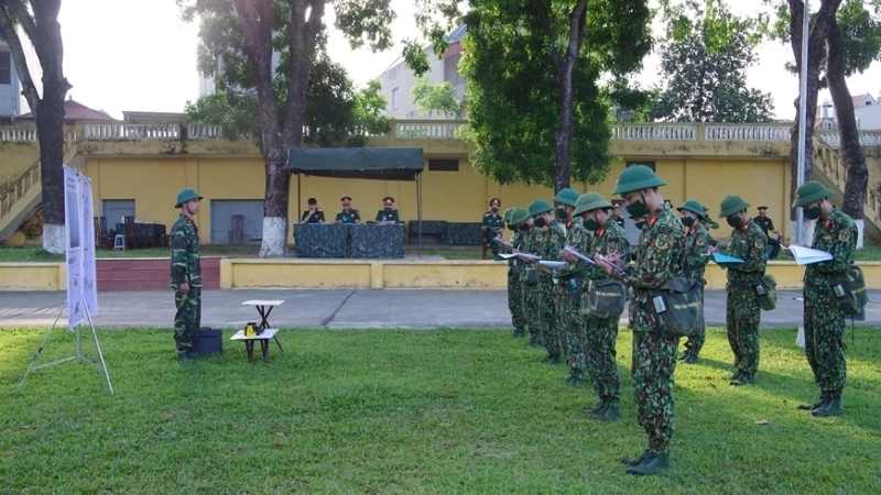 Trường Sĩ quan Phòng Hóa tuyển sinh