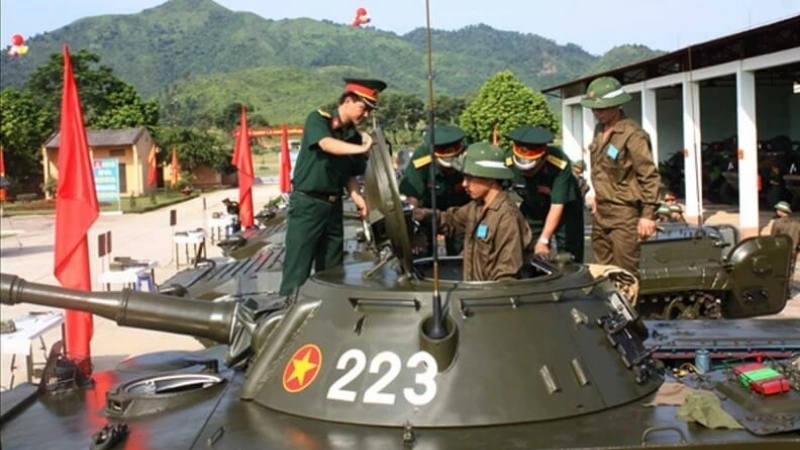 Phạm vi tuyển sinh Trường Sĩ quan Tăng - Thiết giáp 