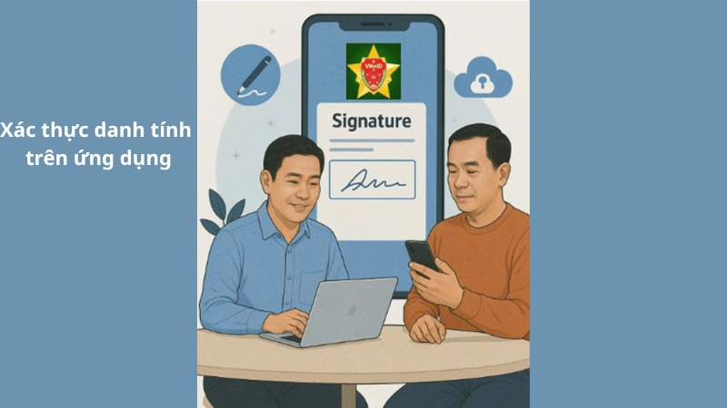 Xác thực danh tính trên ứng dụng