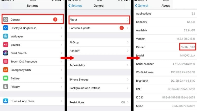 Cách nhận biết iPhone Lock khi thao tác gọi điện