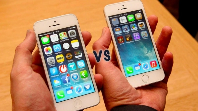 Tùy chọn màu vàng Gold độc đáo là một đặc điểm riêng của iPhone 5s so với người tiền nhiệm