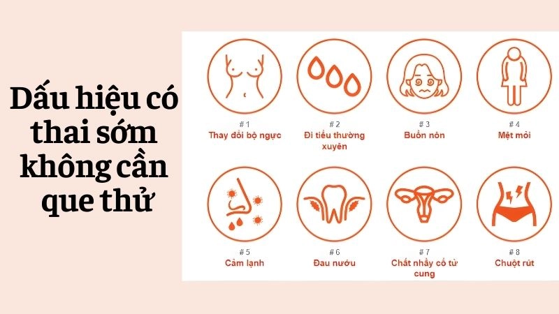 Cách nhận biết có thai không cần dùng que thử – Hướng dẫn