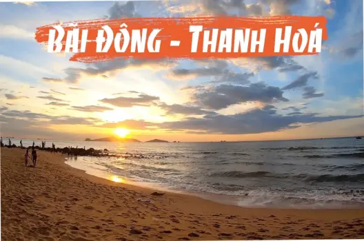Khám phá Bãi Đông Thanh Hóa thơ mộng giữa thiên nhiên
