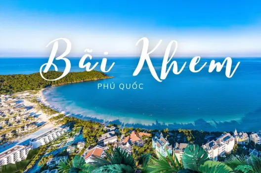 Bãi Khem - Đẹp mê hồn với làn nước xanh và bãi cát mịn
