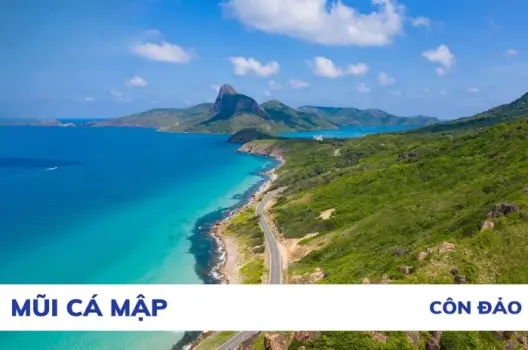 Vẻ đẹp kỳ vĩ của Mũi Cá Mập ở Côn Đảo hút hồn du khách