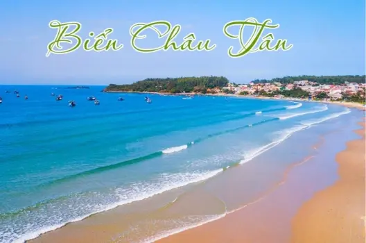 Biển Châu Tân - “Cô thiếu nữ ngủ quên” của Quảng Ngãi