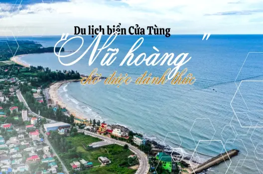 Biển Cửa Tùng - Nơi “Nữ hoàng của các bãi biển” lên ngôi