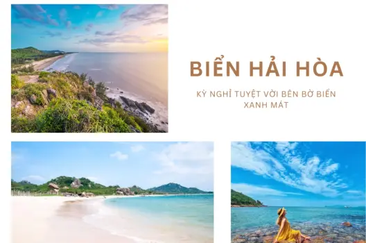 Trọn bộ kinh nghiệm du lịch biển Hải Hòa chi tiết nhất