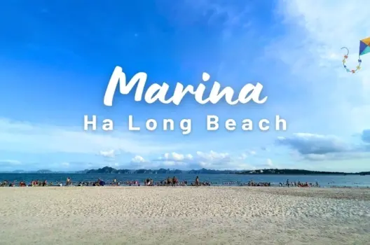 Hòa mình thiên nhiên tại bãi biển Marina xanh mát