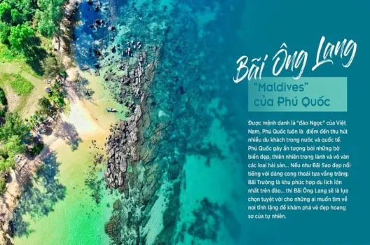 Chiêm ngưỡng cảnh sắc nên thơ tại bãi Ông Lang Phú Quốc