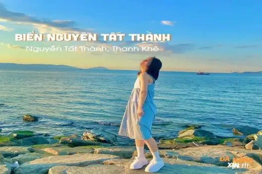 Biển Nguyễn Tất Thành - Nơi hòa quyện biển trời xanh ngắt