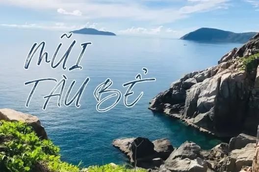 Check in Mũi Tàu Bể - Nơi biển xanh trời biếc hòa quyện