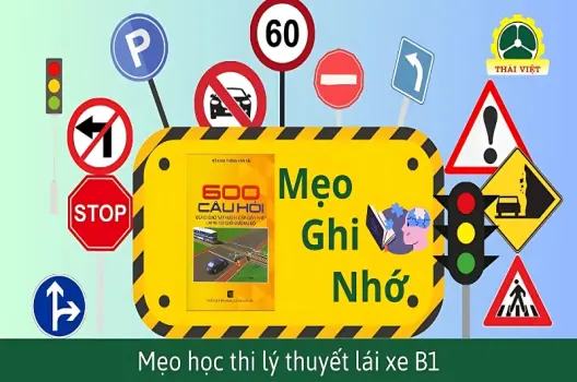 Mách bạn cách học mẹo thi bằng lái xe B1 dễ nhớ nhất