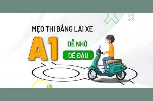 Cách học mẹo thi bằng lái xe A1 hiệu quả dễ nhớ nhất