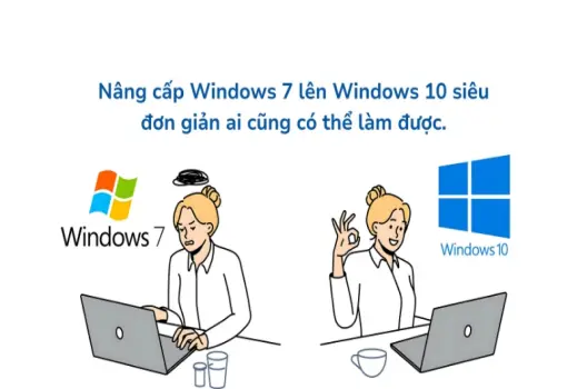 Cách nâng cấp win 7 lên win 10 nhanh chóng và đơn giản