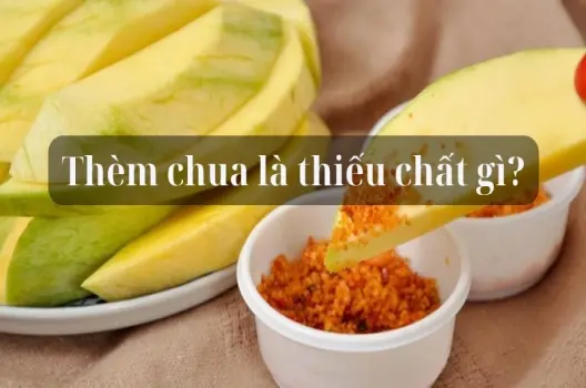 Thèm chua là thiếu chất gì? Cảnh báo sức khỏe từ cơ thể