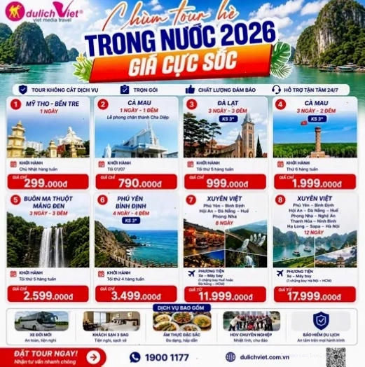 Bãi biển Tuần Châu với cát trắng và nước biển trong xanh