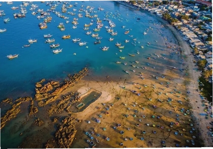 Bản đồ chỉ dẫn đường đi đến biển Cổ Thạch từ Phan Thiết