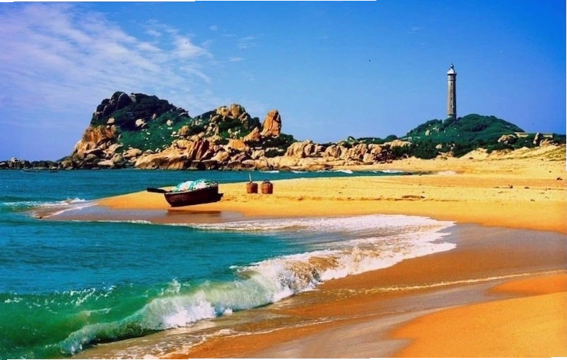 Bản đồ Việt Nam thể hiện vị trí Mũi Né, Phan Thiết