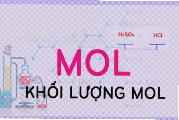 Bảng so sánh thể tích mol và khối lượng mol