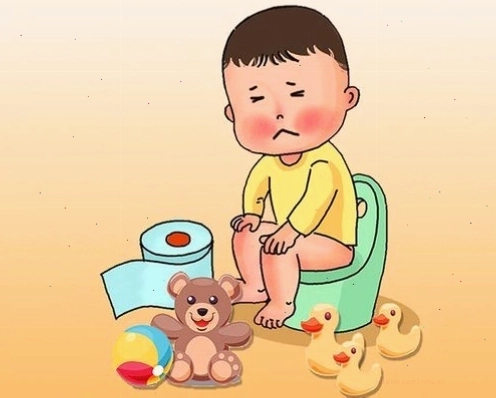 Bé xì hơi nhiều, không tự đi đại tiện được là tình trạng gì?