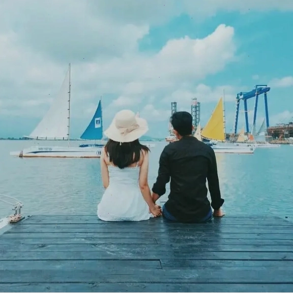 Bến thuyền Marina Vũng Tàu với những chiếc du thuyền sang trọng