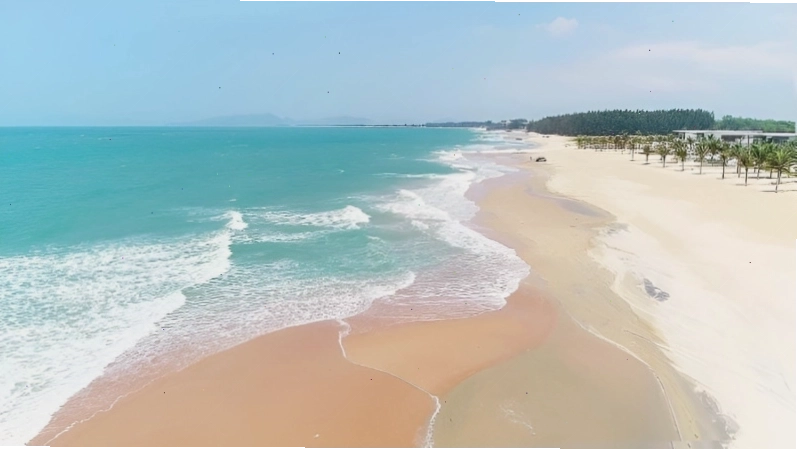 Biển Hồ Tràm với vẻ đẹp hoang sơ