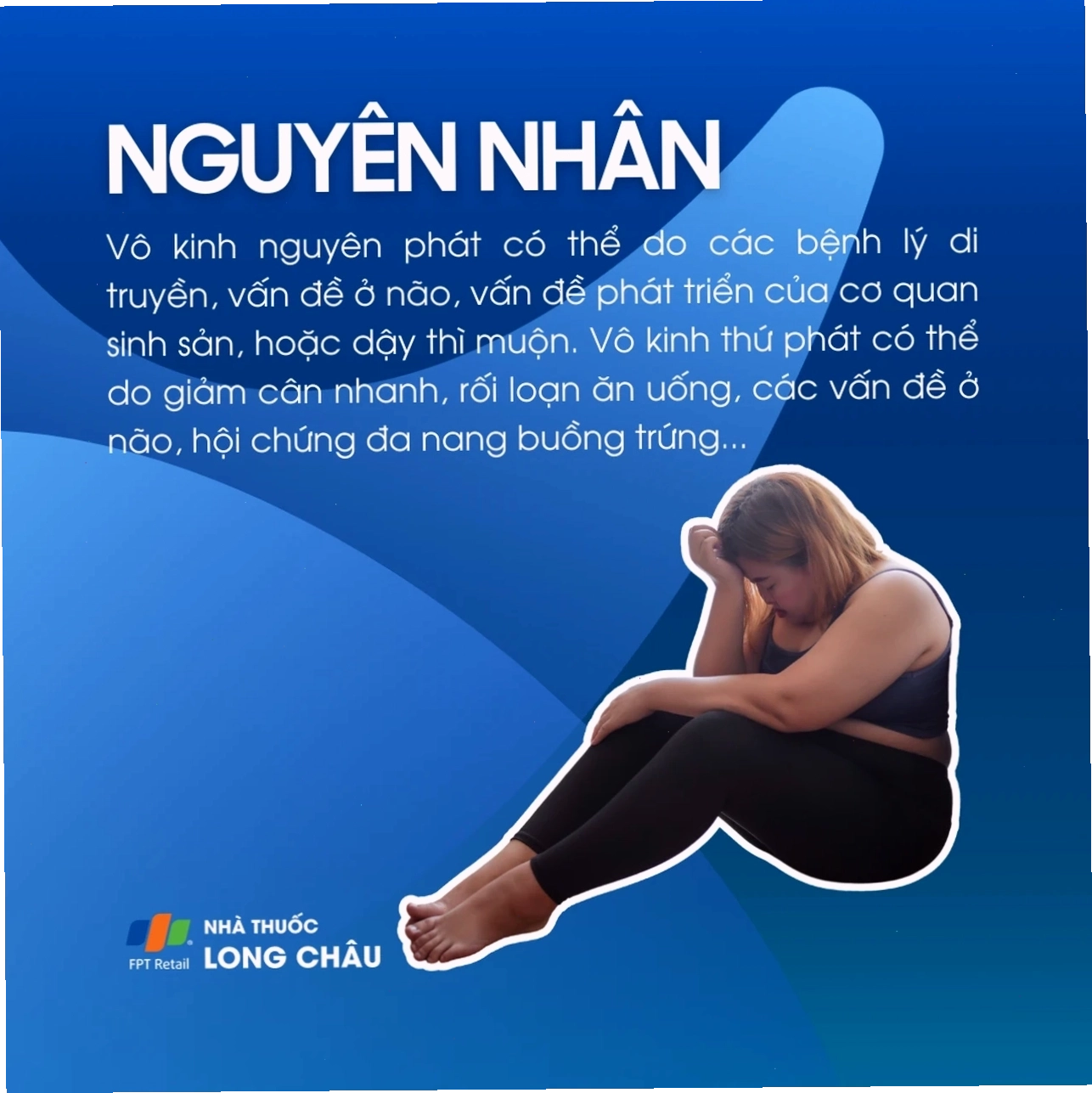 Biểu đồ các nguyên nhân gây vô kinh