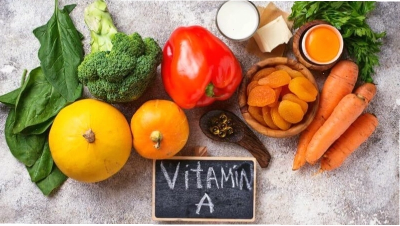 Bổ sung đủ vitamin A từ cà rốt, ớt chuông và các loại rau củ khác