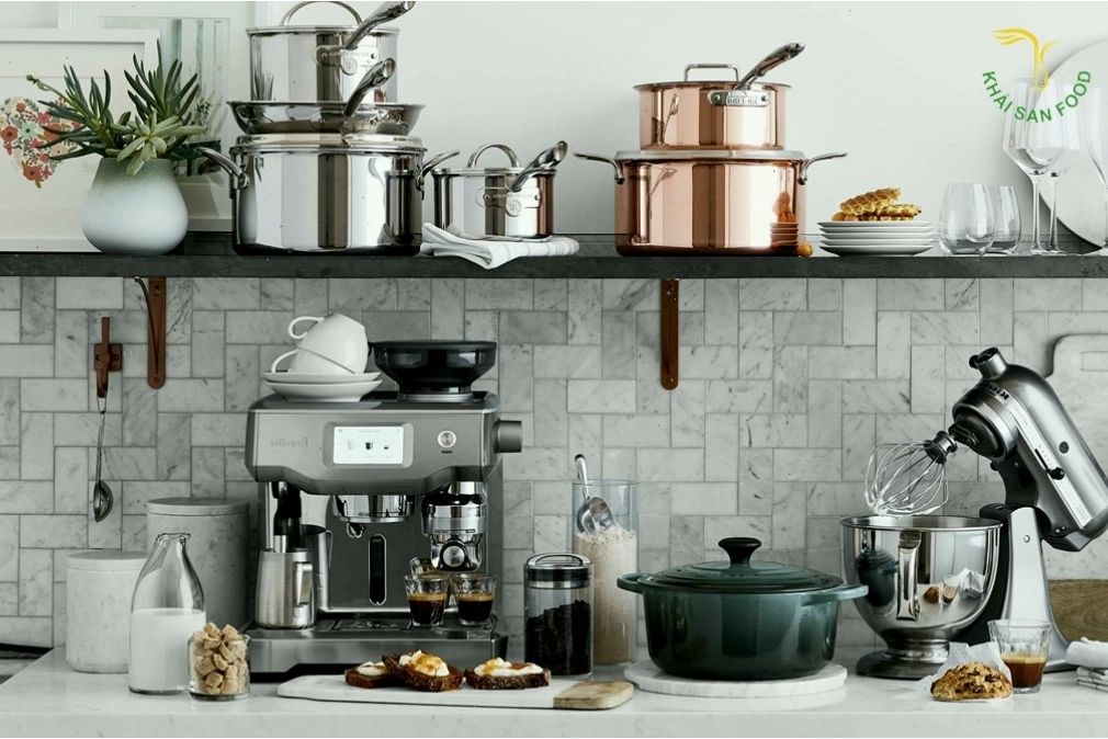 Các vật dụng thường gặp trong phòng bếp