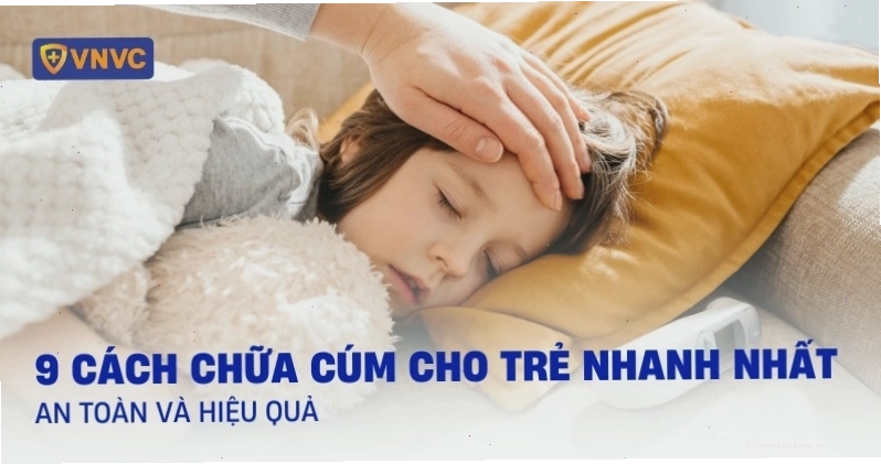 Cách phòng tránh cúm cho trẻ